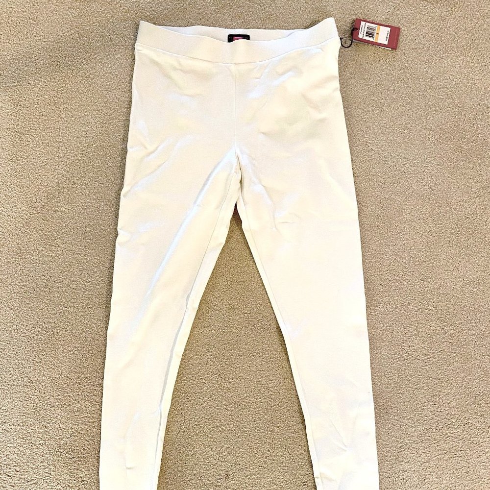 NWT Vince Camuto Winter white leggings, size Small
